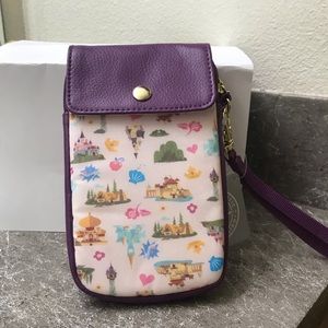 Disney Parks Exclusive Castles Phone Wristlet